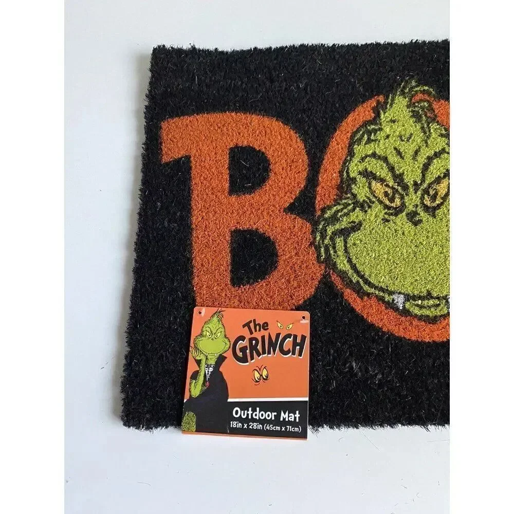 The‎ Grinch Doormat Welcome Coir Mat Porch Halloween Vampire BOO Door Mat NEW